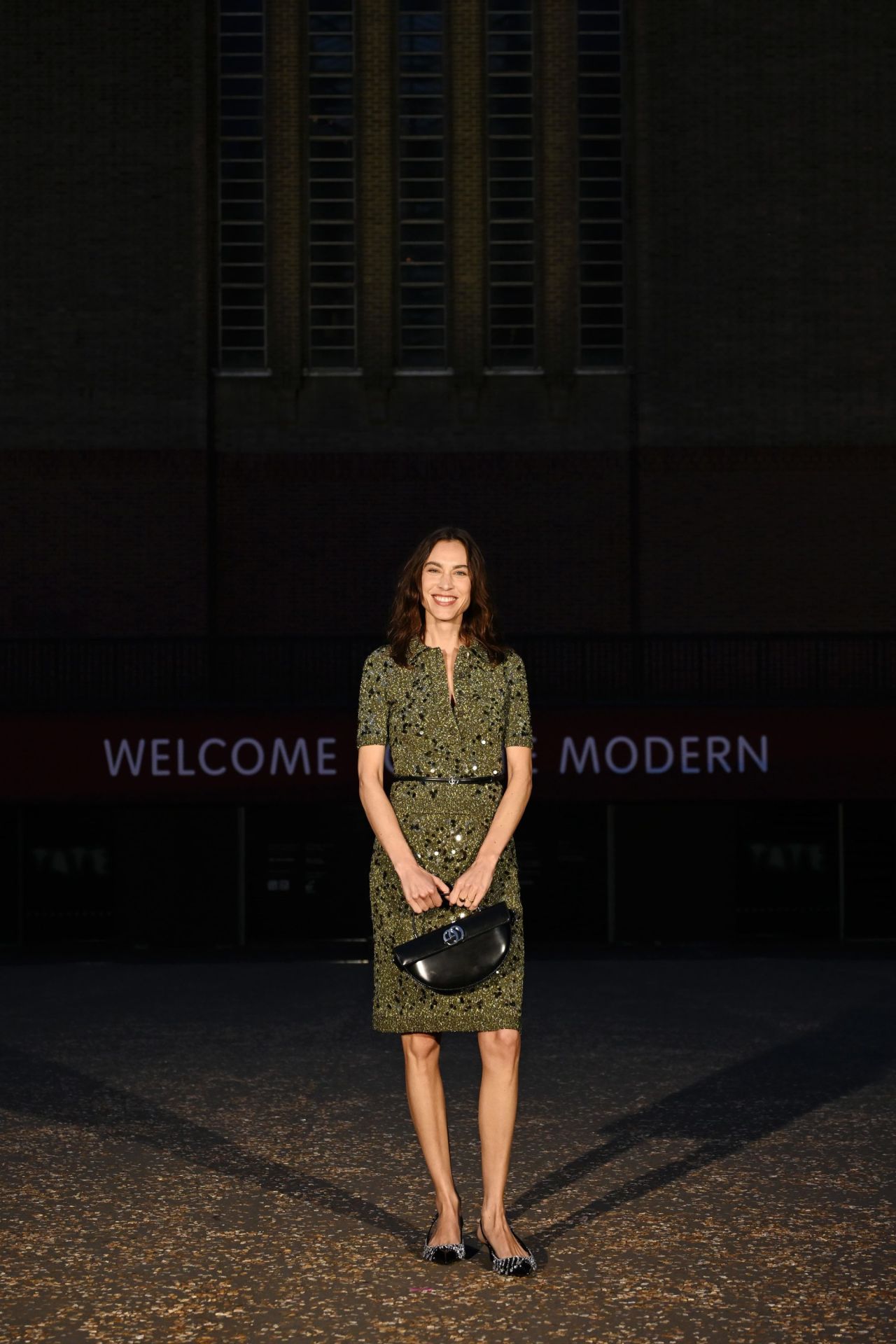 Alexa Chung at Gucci Cruise 2025 Fashion Show in London2